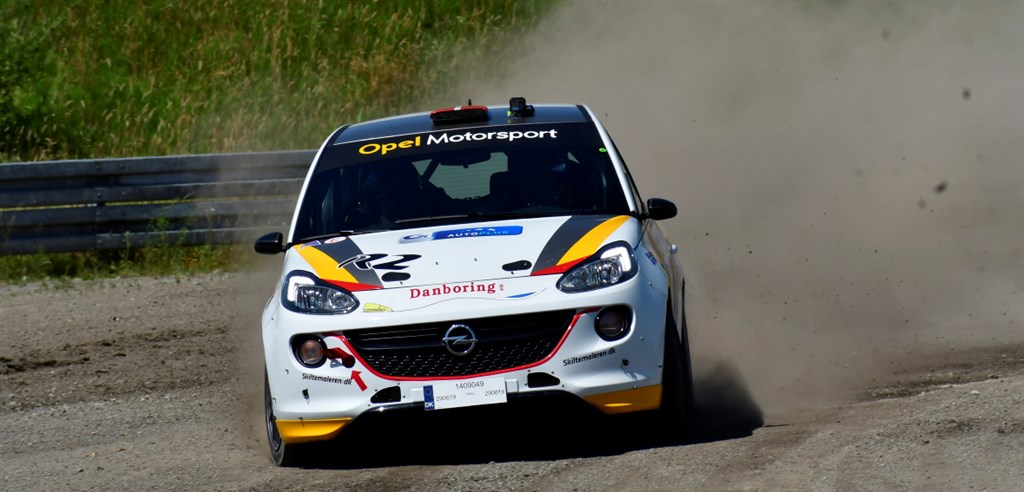 Den danske duo bliver i Tyskland konfronteret med konkurrenter i Ford Fiesta, Peugeot 208 og Renault Twingo, men vil være godt mobiliseret i deres Opel Adam.
(Foto: specialpress@gmail.com)